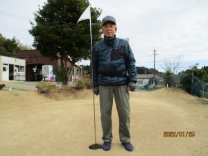 長崎のパークゴルフでホールインワン